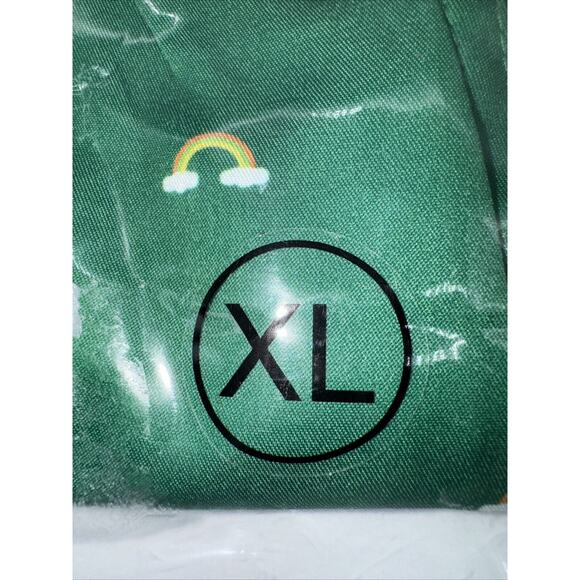 Tipsy Elves GREEN St‎ Patty’s Day/rainbow IRISH FUN GOLF Shorts For Men XL NIP - Picture 9 of 10